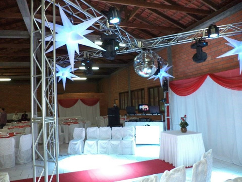 Imagem 3 de 7 de Treliças Kit Trave Box Truss Q20 Aço 3x6m Em X - Lourenço