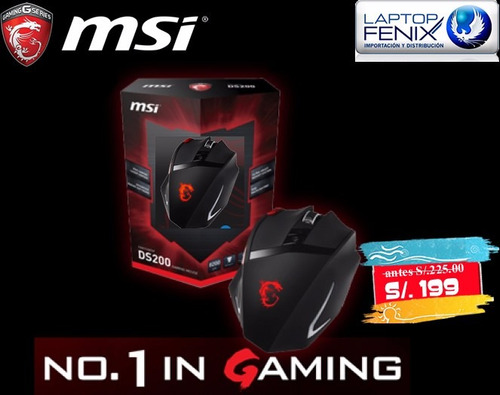 Mouse Gamer Msi Interceptor Ds200 8200dpi