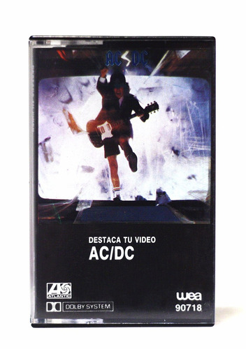 Cassette Ac Dc Blow Up Your Video 1988 Heatseeker // Nuevo !