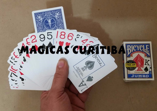 Baralho Invisível Azul - Bicycle - Mágica - Cartas