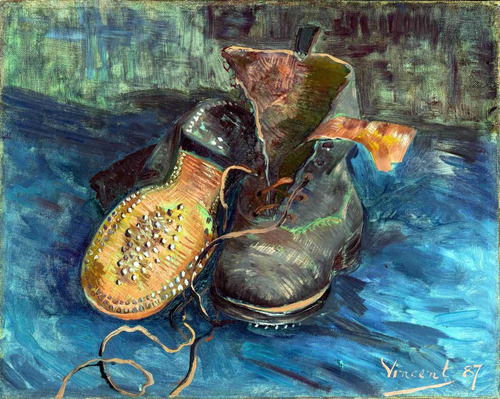 Lienzo Tela Canvas Vincent Van Gogh Par De Botas 1887 50x60