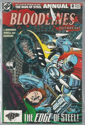 Superman Annual 1993 Vol 02 Bloodlines Bonellihq Cx133 J19