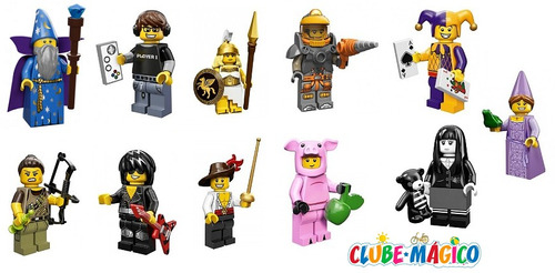 Lego Minifiguras Minifigures Serie 12 - 11 Bonecos - 71007