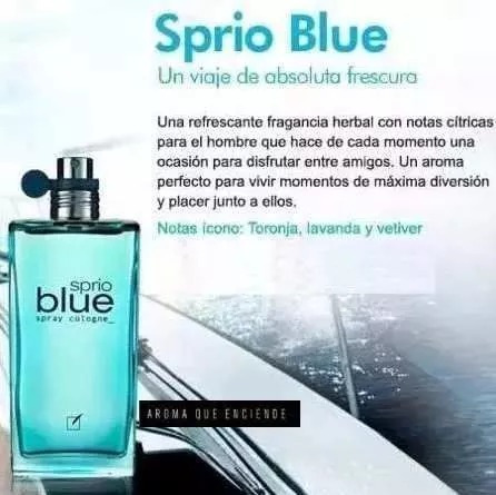 Perfume Sprio Blue Unique Hombre Mega Oferta!