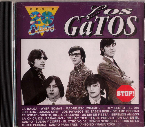 Los Gatos - Stop - Serie 20 Exitos - Cd Nacional