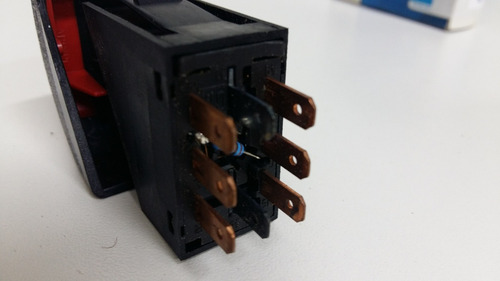 Interruptor Botão Alerta Emergência Led Astra 95/96 Original