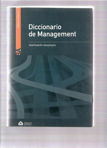 Diccionario De Management Economia Negocios Finanzas