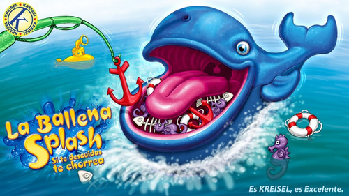 La Ballena Splash Juego De Mesa Lanza Agua Next Point