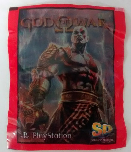 Figuritas God Of War 25 Sobres Cerrados Playstation Kratos