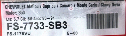 Juego De Empacaduras Gm 350 Tapa Rayada Tbi (55)