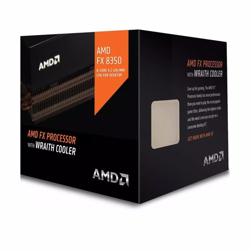 Cpu Amd Fx 8350 X8 Vishera Am3+ Black Wraith Edition Envio