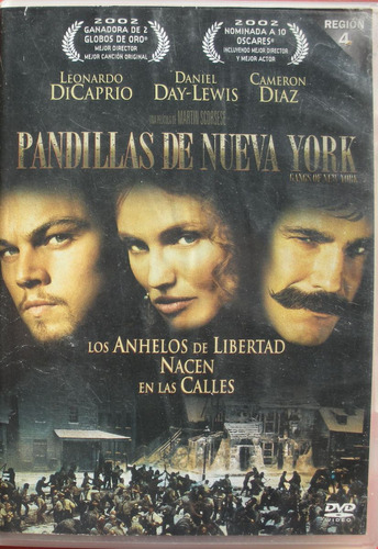 Dvd- Pandillas De New York- Ed Especial 2 Dvds - Imp. Brasil