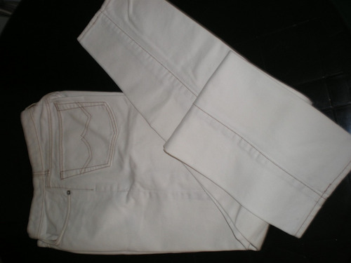 Jeans Blanco Vintage Importado