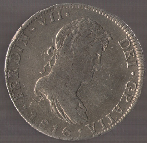 Mexico  8 Reales 1816 J.j   Mb