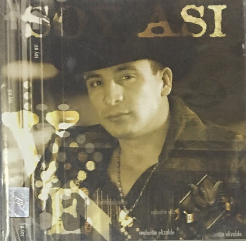 Cd Valentin Elizalde Soy Asi Cd Dvd