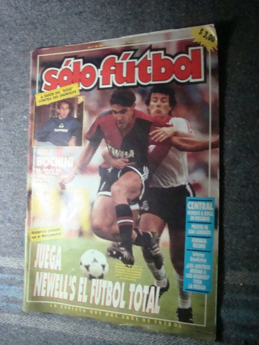 Sólo Fútbol 360 11/5/92. Póster: San Lorenzo De Almagro.