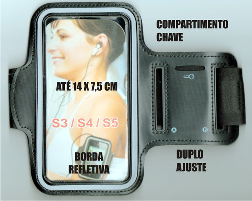 Frete Grátis Case Braçadeira De Braço Para S3,s4,s5,iPhone