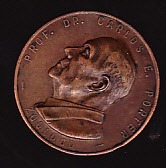 Dr 1896-1936 Carlos E Porter Zoologo Medalla Prof 