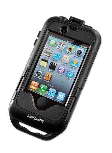 Suporte Interphone De Smartphone iPhone 4 / 4s Para Moto