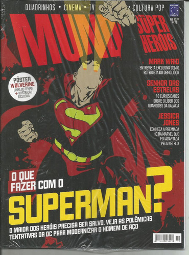 Mundo Dos Super-herois 72 - Europa - Bonellihq Cx319 D21