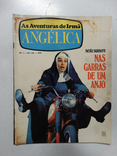 As Aventuras De Irmã Angélica Nº 1 Rge 1970