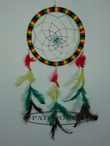 Imagen 7 de 7 de Atrapasueños, Cazador De Sueños, Dreamcatcher, Amuleto 20cm.