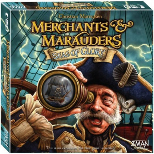 Seas Of Glory Expansão Jogo Merchants & Marauders Z-man Zman
