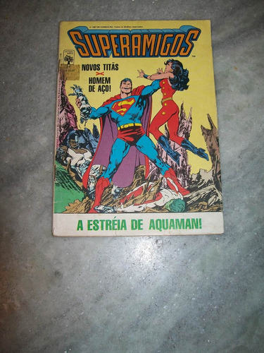 Gibi Superamigos Nº 31 - A Estréia De Aquaman