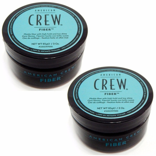 American Crew Fiber Kit X 2 Ceras Cabello Fijacion Alta Tigi