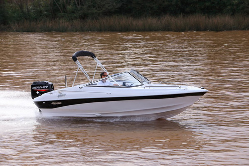 Lancha Geuna F160 C/mercury 90 Hp 4t Nueva Dolar Oficial