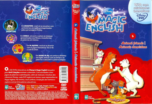 Dvd Lacrado Disney Magic English Animais Domesticos Volume 5