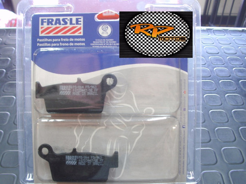 Pastillas Freno Trasero Frasle Honda Falcon Nx4 En Rpmotos!!