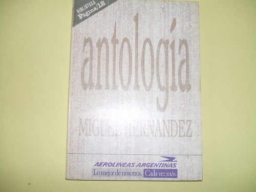 Antologia  - Miguel Hernandez -