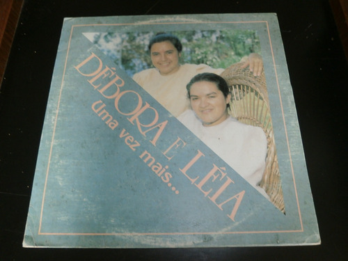 Lp Débora E Léia - Uma Vez Mais, Disco Vinil, Ano 1990