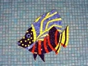 Imagen 10 de 10 de Figura Mosaico Caballito De Mar 25 Cms. Para Alberca
