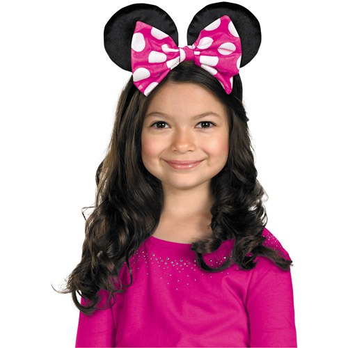 Orejas Con Moño De Minnie Mouse Para Niña  Accesorio