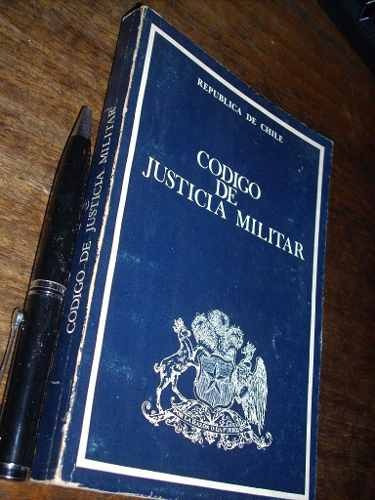 Código De Justicia Militar / 1975 Editorial Jurídica Bueno