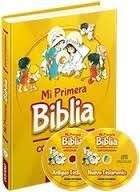 Libro Mi Primera Biblia Con Catecismo + 2 Cd Tapa Dura