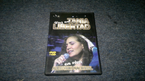 Dvd-cd Tania Libertad Auditorio Nacional En Formato Dvd-cd