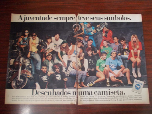 Propaganda Antiga - Hering. A Juventude Sempre Teve Seus Sím