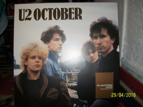 Vinilo U2 October Edicion Limitada Con Libro Gigante