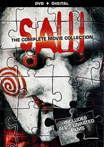 Dvd Saw / The Complete Collection / Incluye 7 Films Unrated