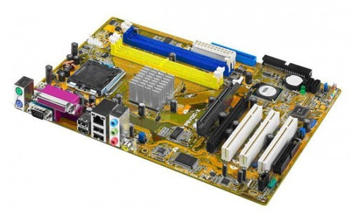 Placa Mae Asus P5vdc-x Agp Pci Express Ddr2 Ddr1 E Garantia