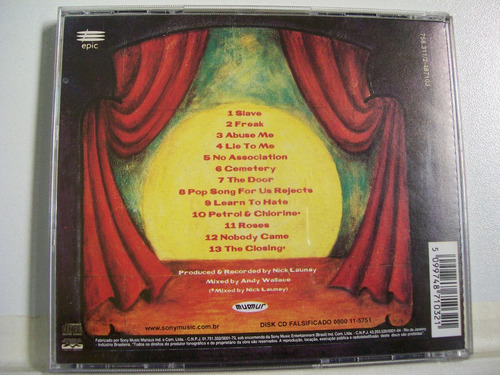 Silverchair, Freak Show, Cd Original Raro (Usado)