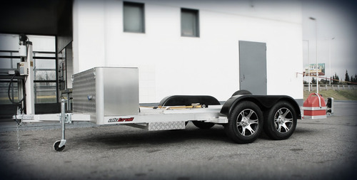 Trailer Aluminio Para Auto Mediano // Alutrail //