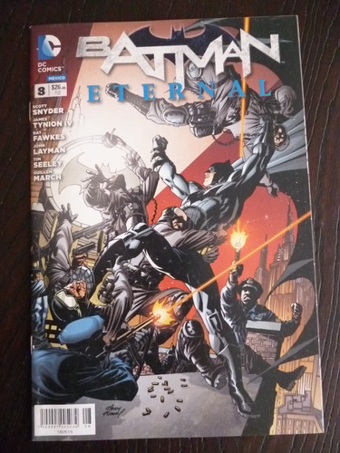 Batman Eternal # 8 Nueva Serie Dc Comics Televisa
