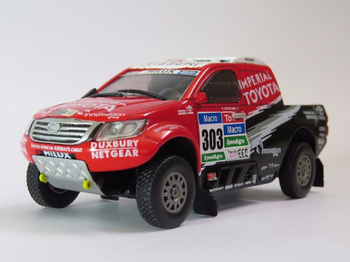 Toyota Hilux Auto Coleccion Dakar Escala 1:43 Miniatura