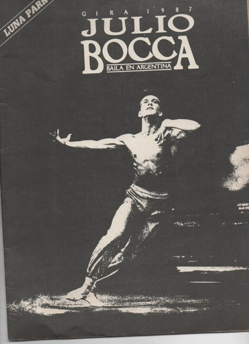Programa Julio Bocca Baila En Argentina Luna Park 1987 /r135