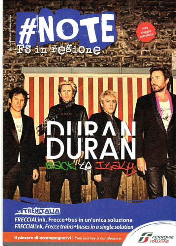 Revista Note Da Italia: Duran Duran / Rossy De Palma