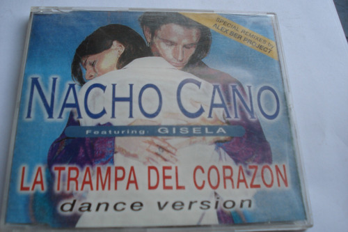 Cd Single Nacho Cano La Trampa Del Corazon